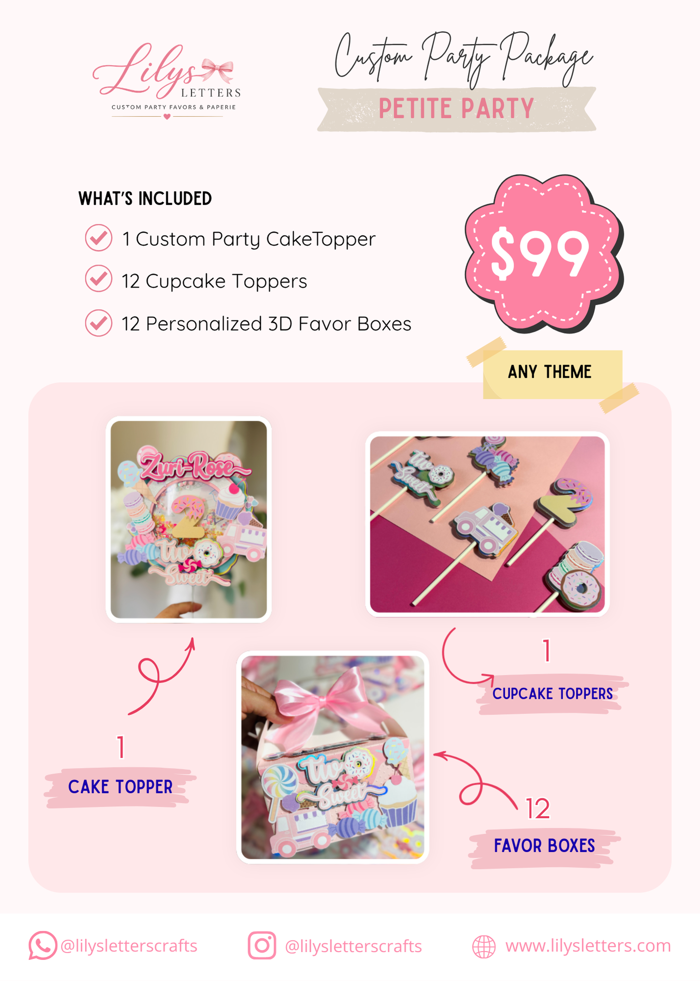 Petite Party Package