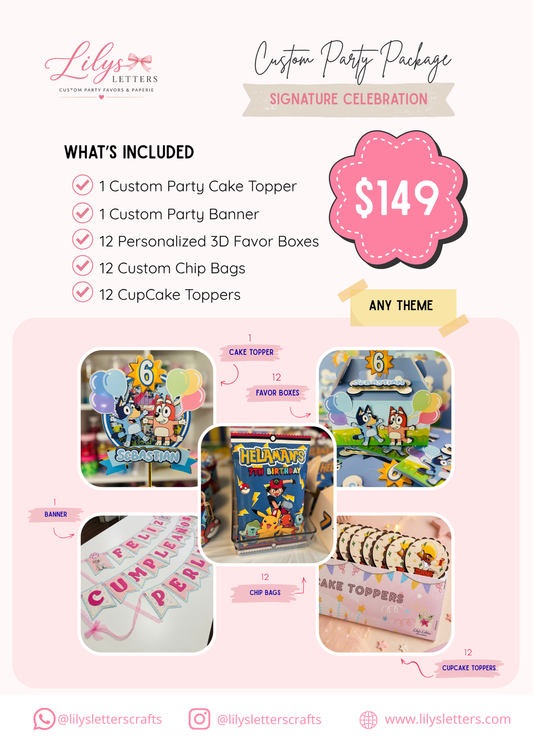 Signature Celebration Package