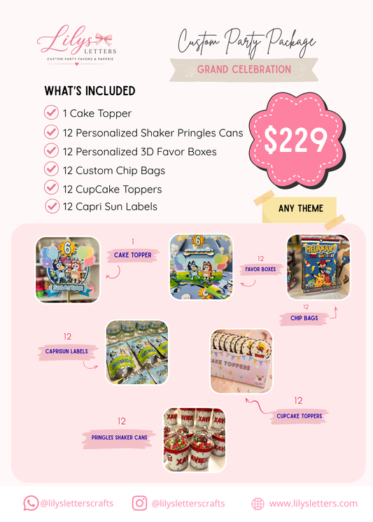Grand Celebration Package