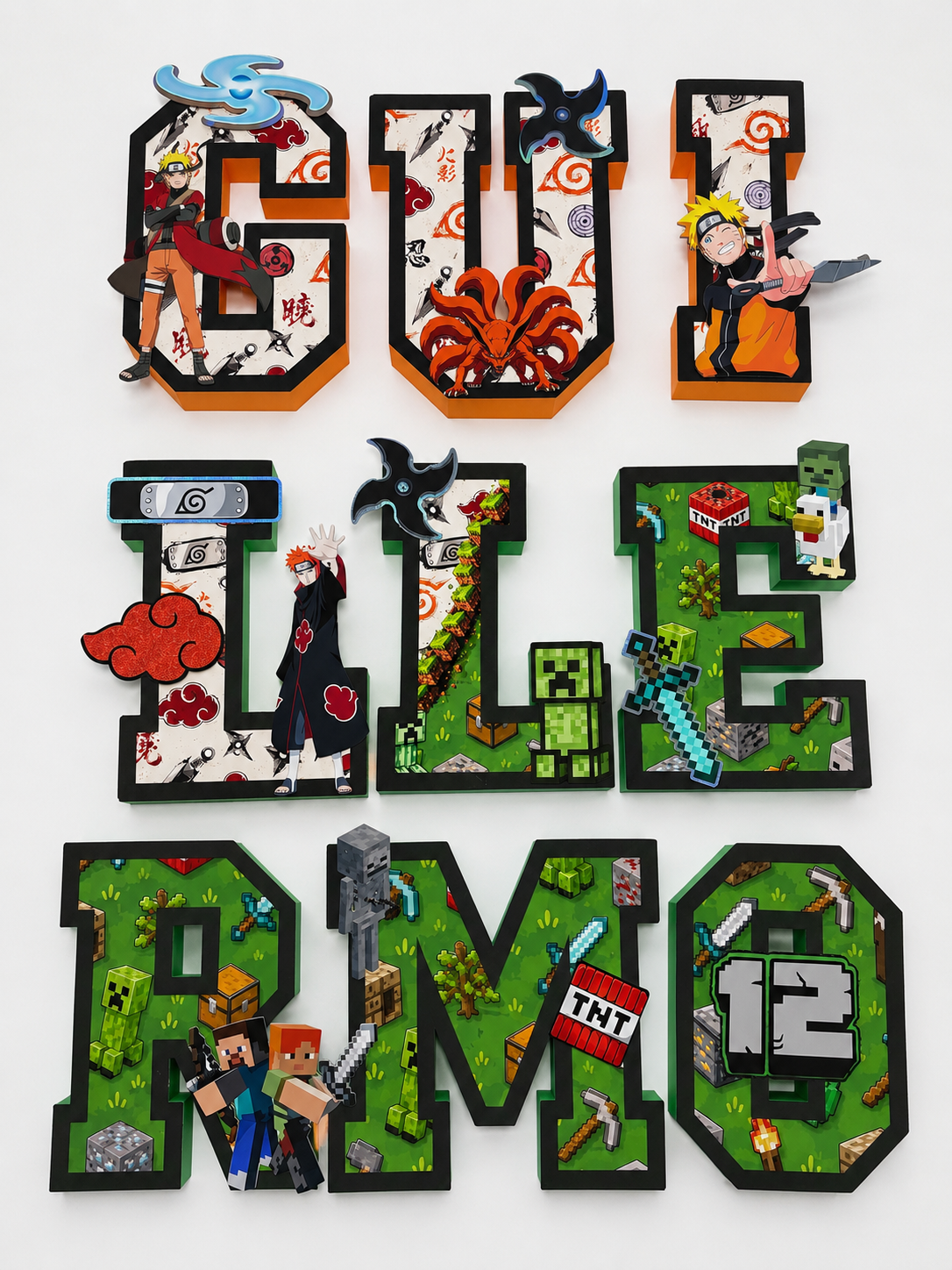 Custom 3D Letters