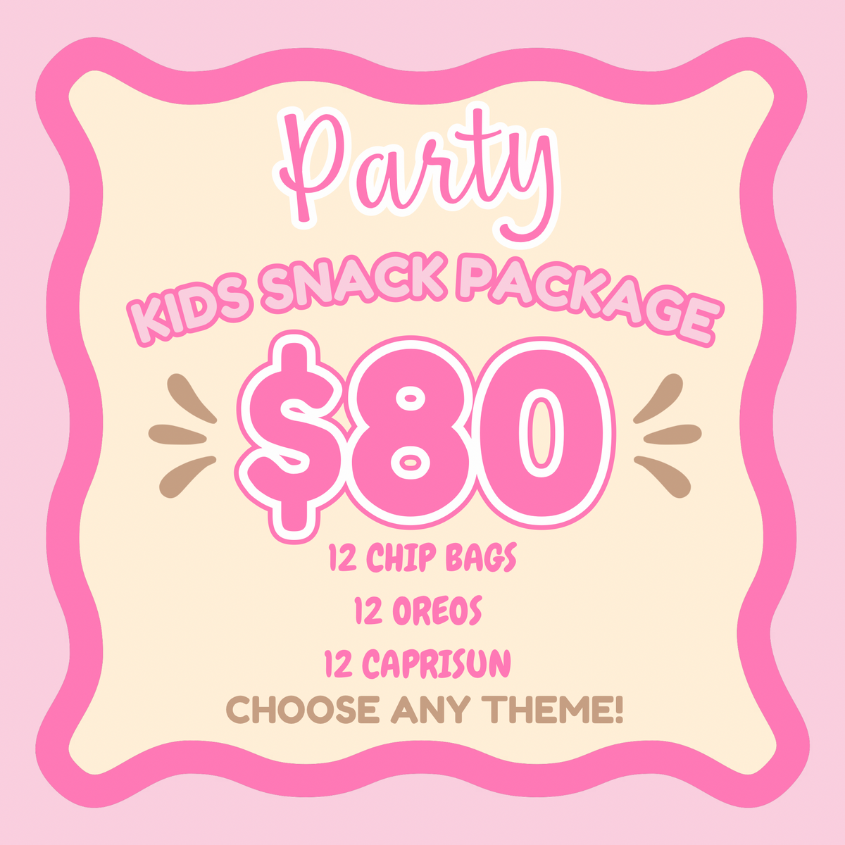 Kids Snack Package -36 ct