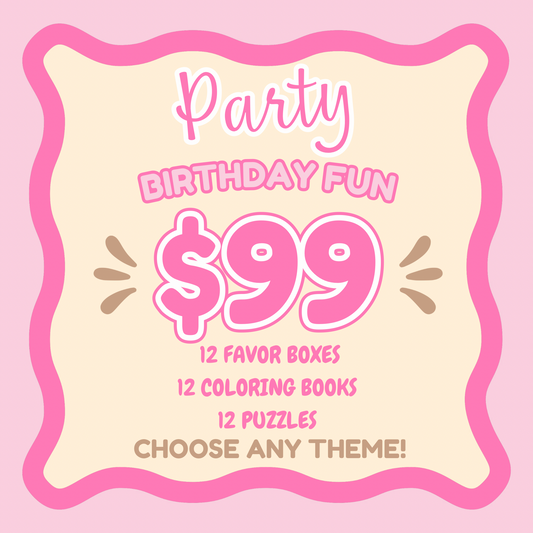 Birthday Fun Party Package – 36 ct