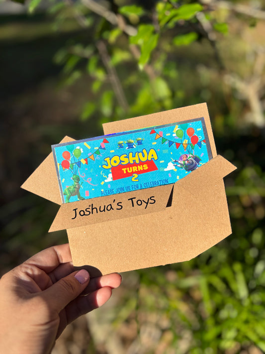 Box Style Envelope Digital Template